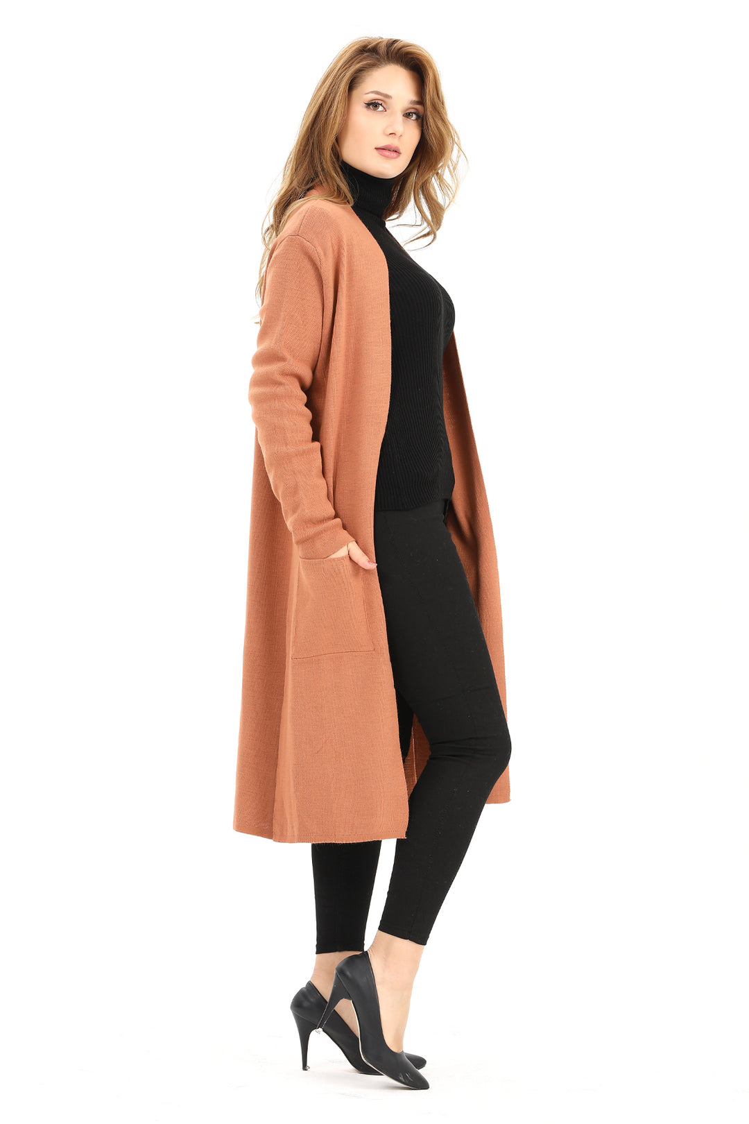 MPL Woman's Pocketed Long Cardigan 4341 - Richmond West