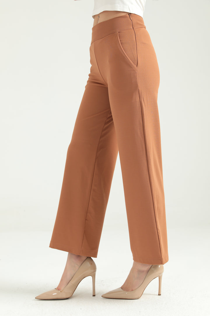 MPL DİES 614BY450003 ZIPPERED BELTED PANTS - Waco