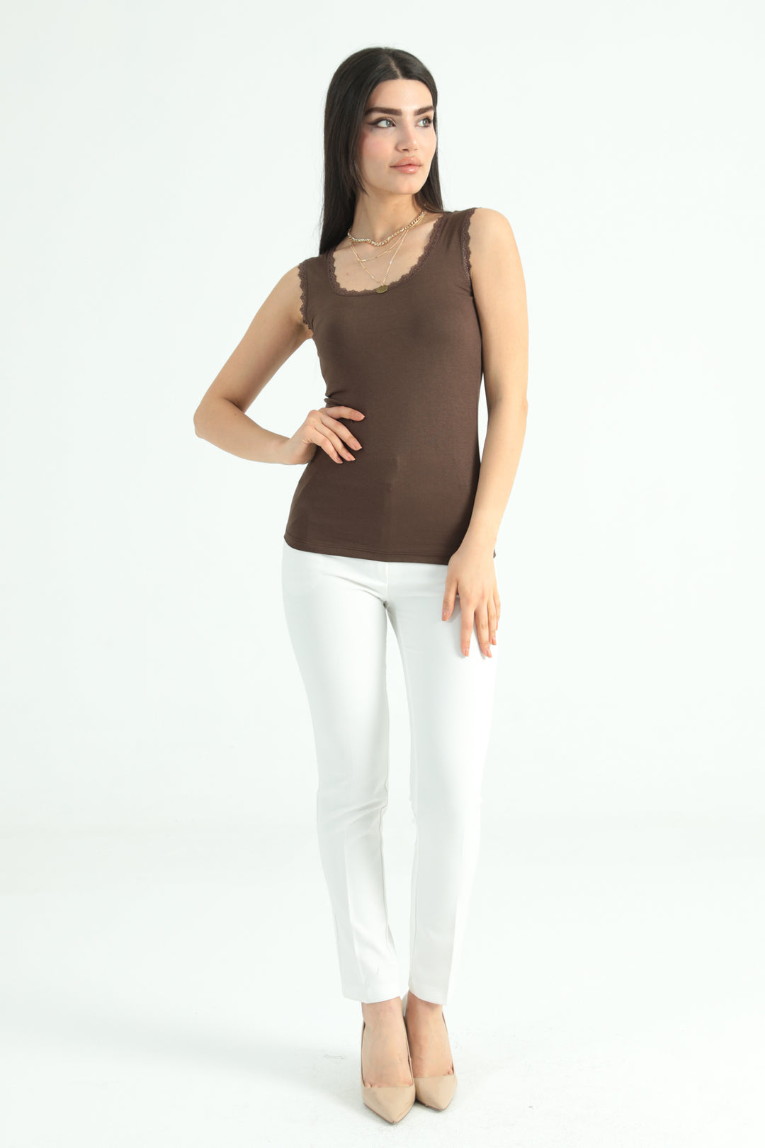 MPL Women's Lace Tank Top 1399 - Sète