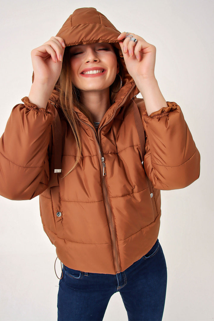 MPL Women's Hooded Puffer Jacket 5117 - Ciudad Benito Juárez