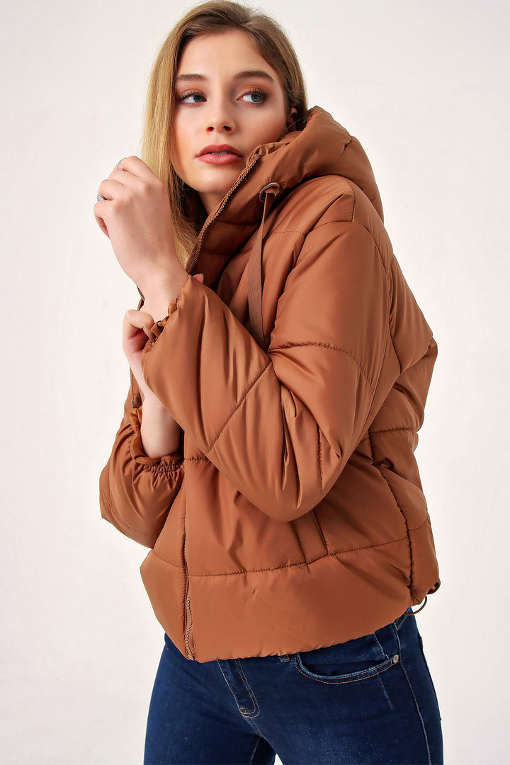 MPL Women's Hooded Puffer Jacket 5117 - Ciudad Benito Juárez