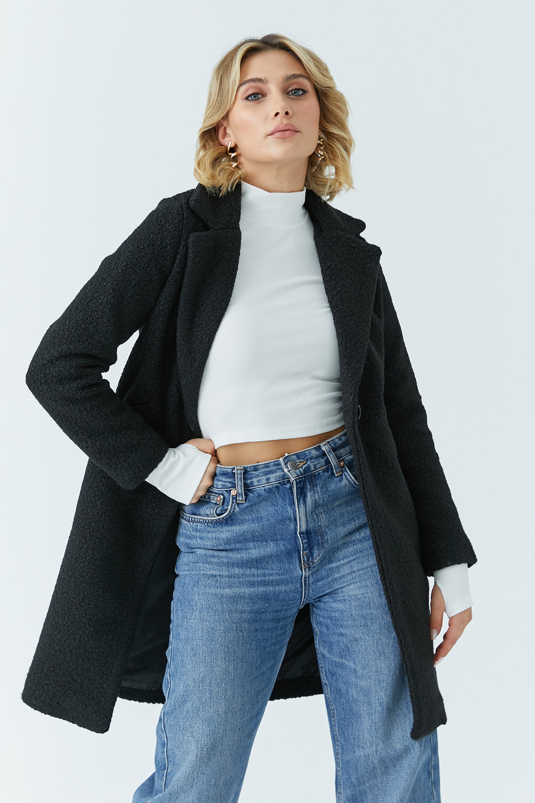 MPL Woman Cashmere Coat 9082 - Hyde