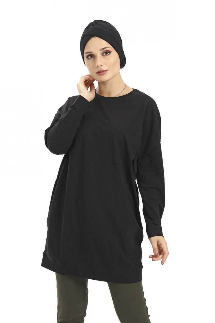 MPL Woman Plus Size V-Neck Short Sleeve Tunic 111BYK02003 - Ciudad Benito Juárez