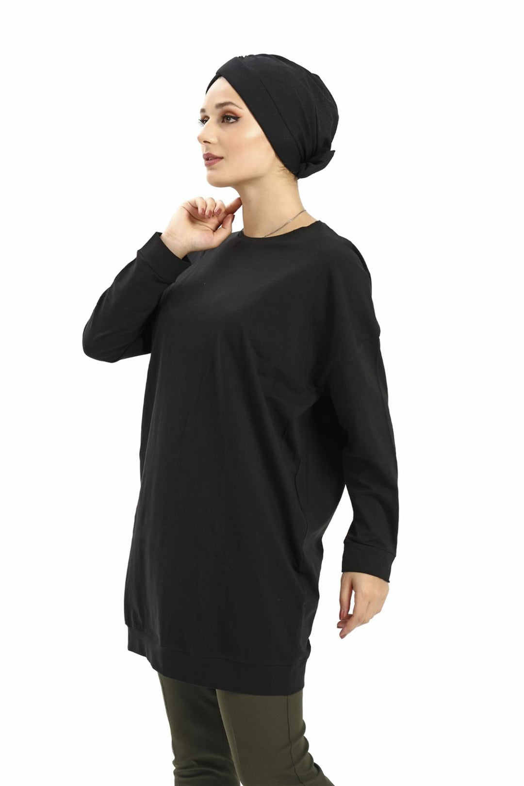MPL Woman Plus Size V-Neck Short Sleeve Tunic 111BYK02003 - Ciudad Benito Juárez