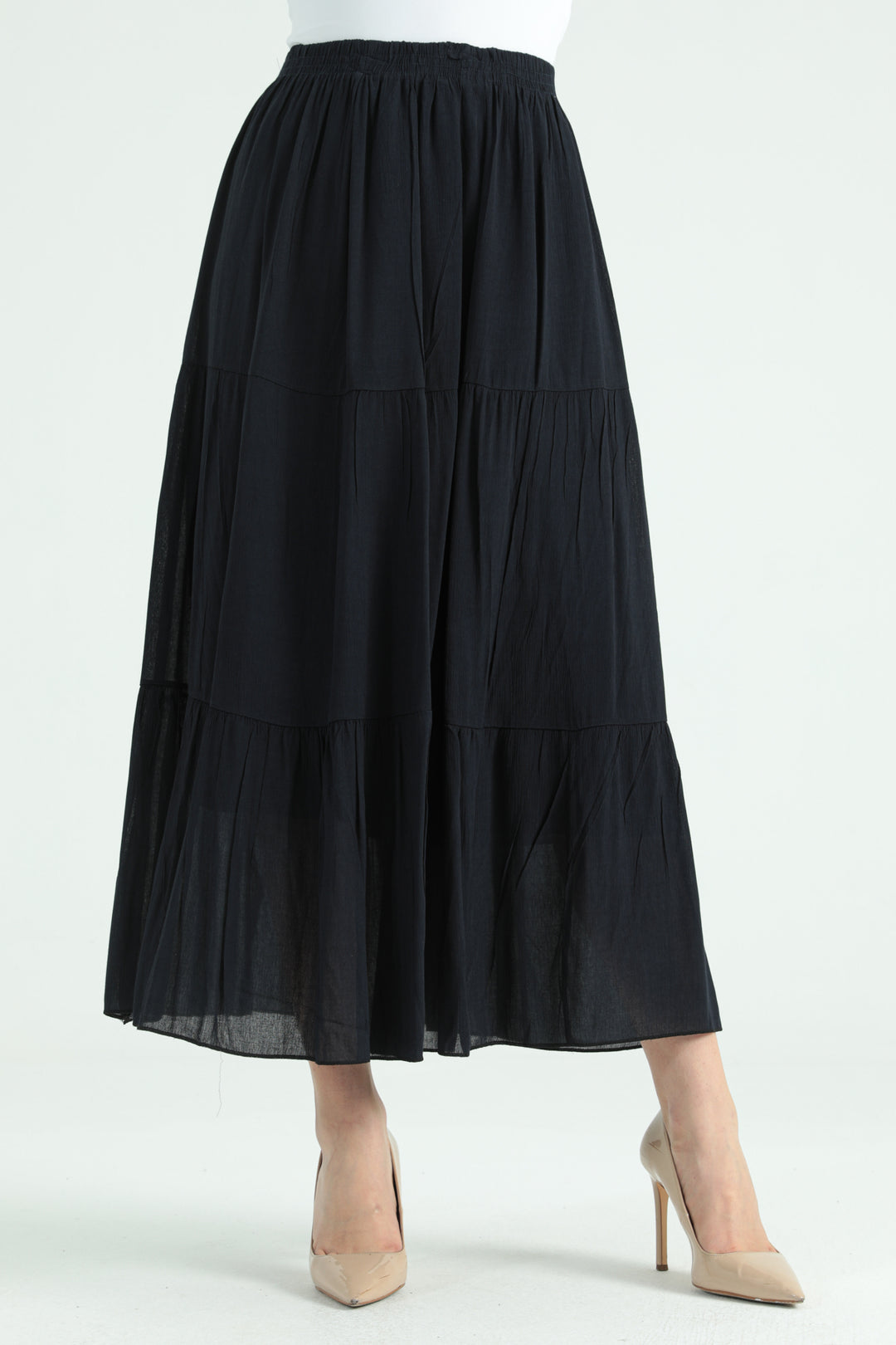 MPL Woman Ruffled Long Skirt - Germantown