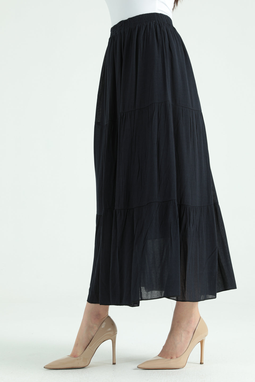 MPL Woman Ruffled Long Skirt - Germantown