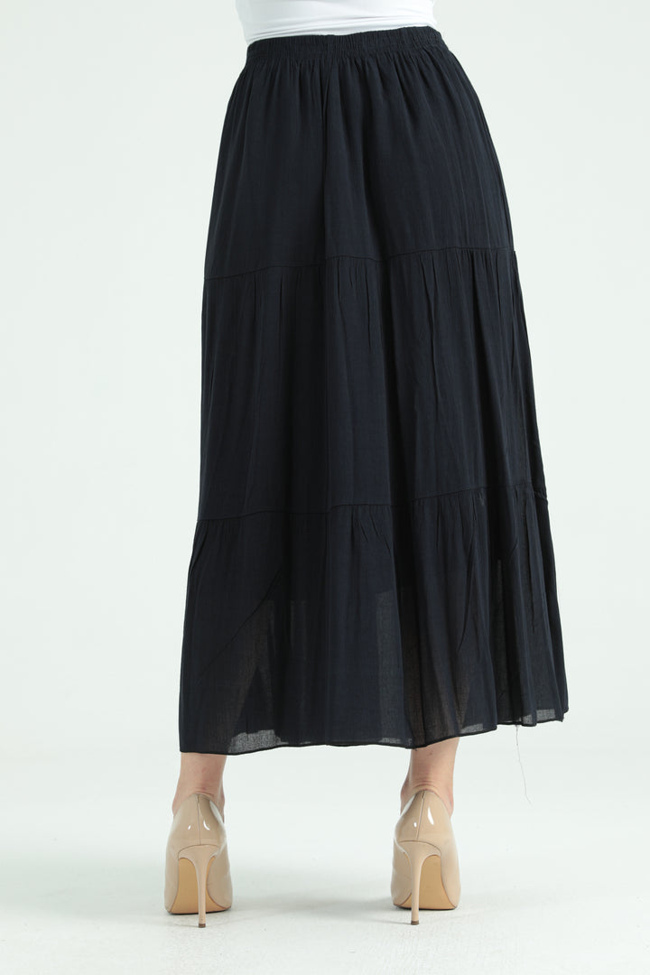 MPL Woman Ruffled Long Skirt - Germantown