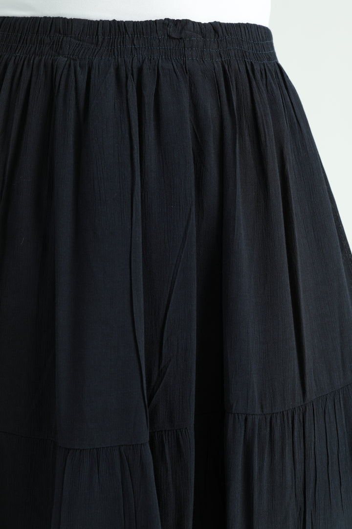 MPL Woman Ruffled Long Skirt - Germantown