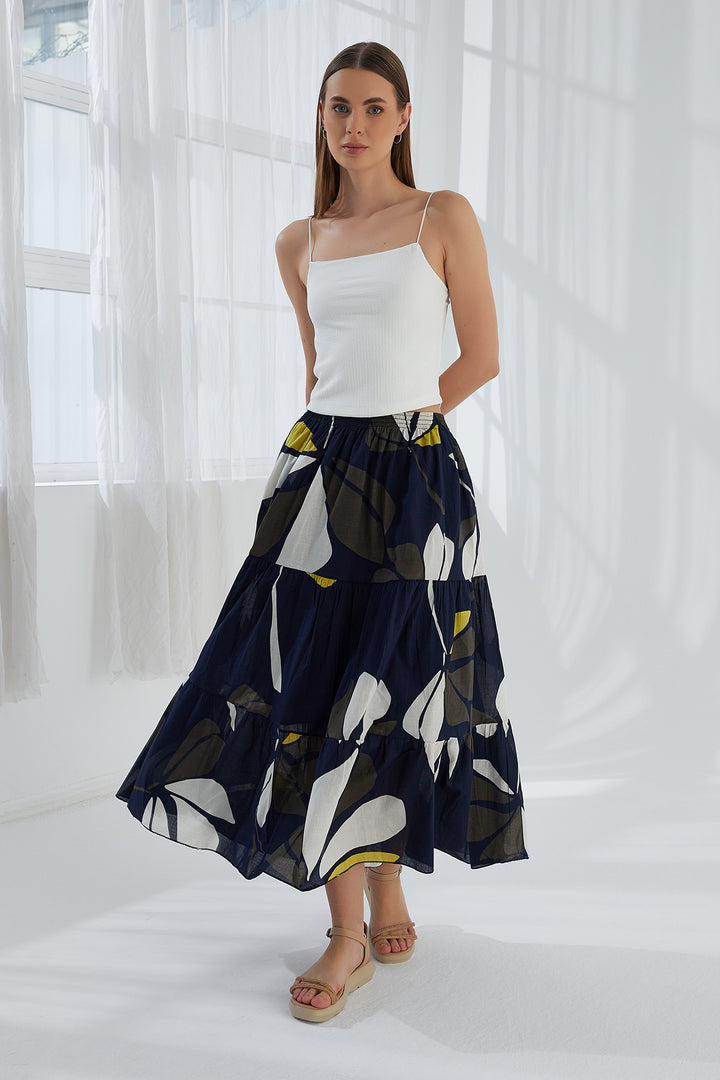 MPL Woman Ruffled Long Skirt - Newark