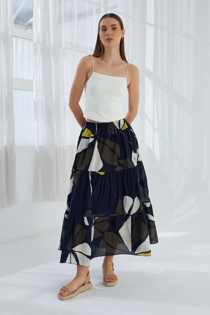 MPL Woman Ruffled Long Skirt - Newark