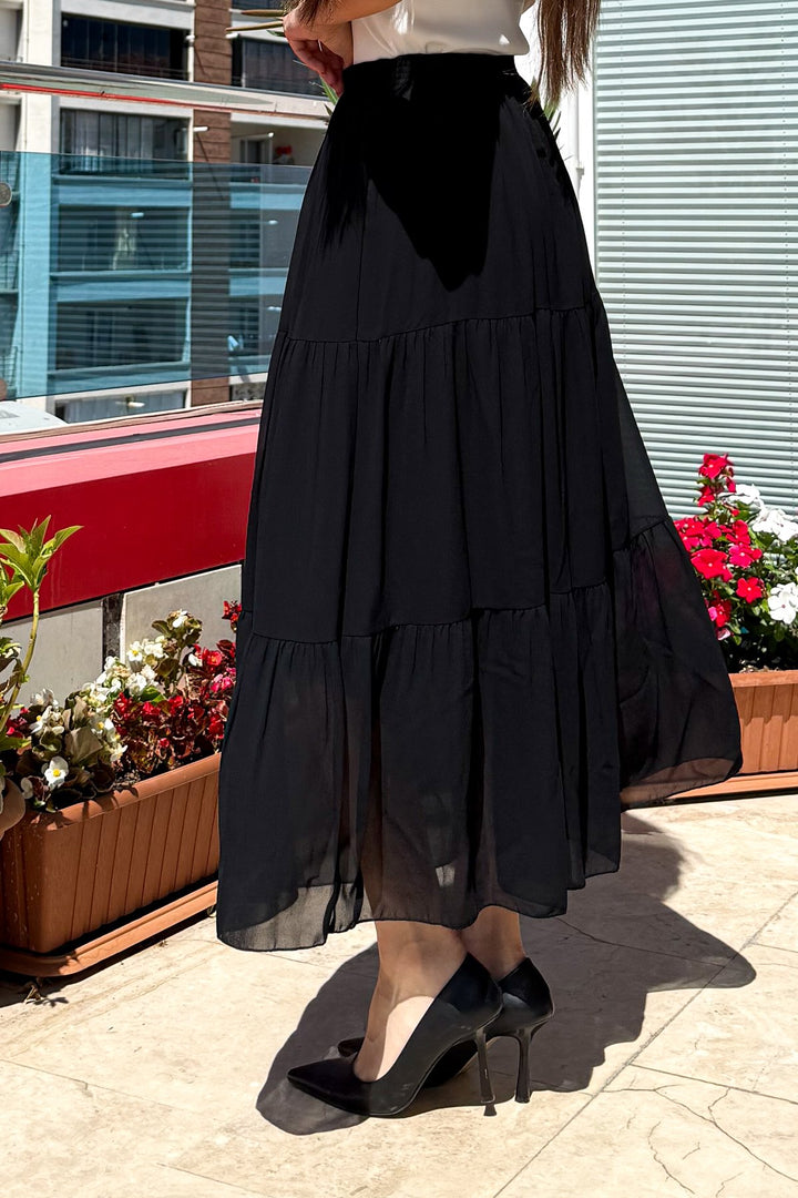 MPL Woman Ruffled Long Skirt - Göttingen