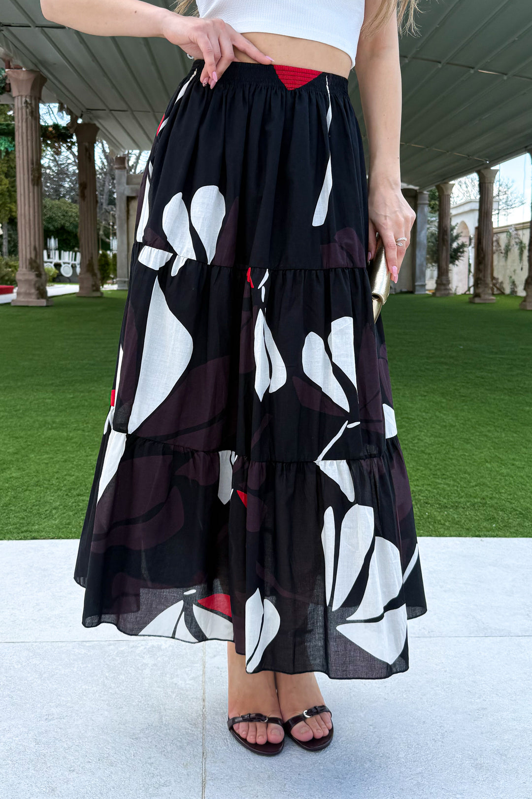 MPL Woman Ruffled Long Skirt - Auckland