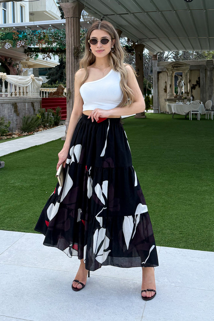 MPL Woman Ruffled Long Skirt - Auckland