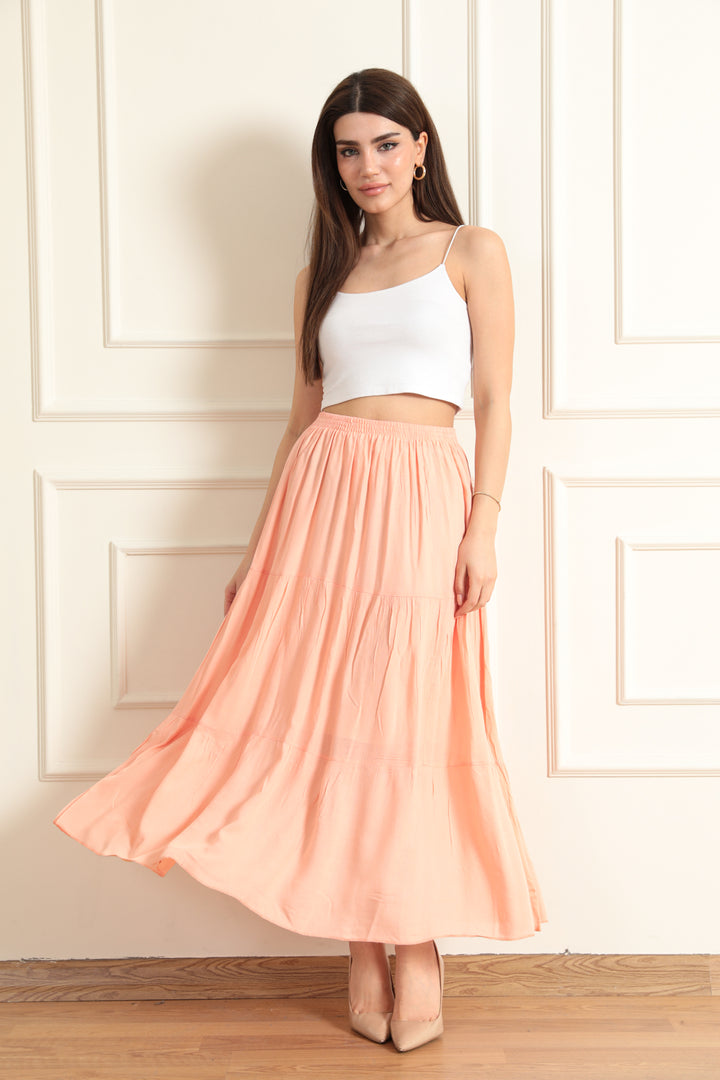 MPL Woman Ruffled Long Skirt - Peachtree Corners