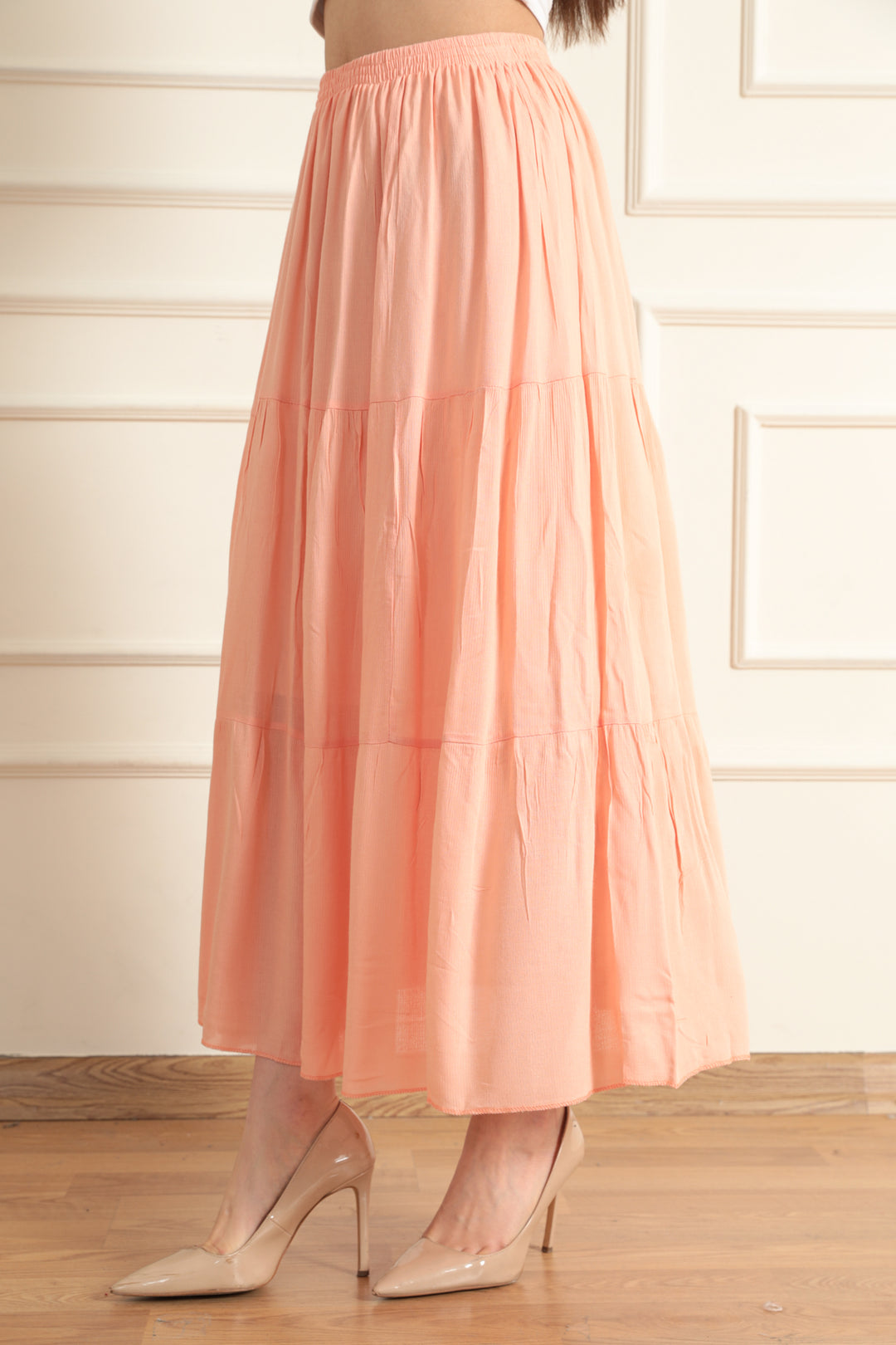 MPL Woman Ruffled Long Skirt - Peachtree Corners