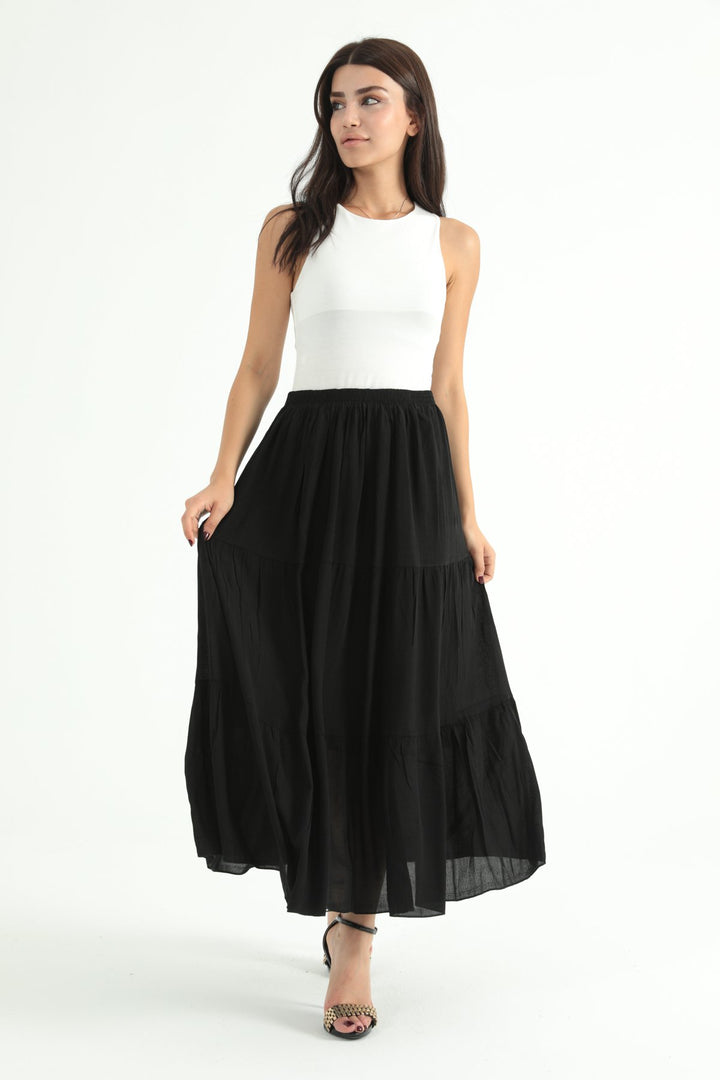 MPL Woman Ruffled Long Skirt - Suharekë