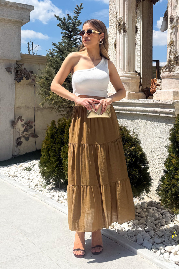 MPL Woman Ruffled Long Skirt - Skokie