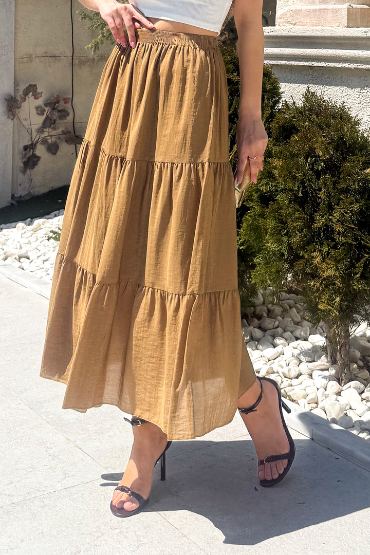 MPL Woman Ruffled Long Skirt - Skokie