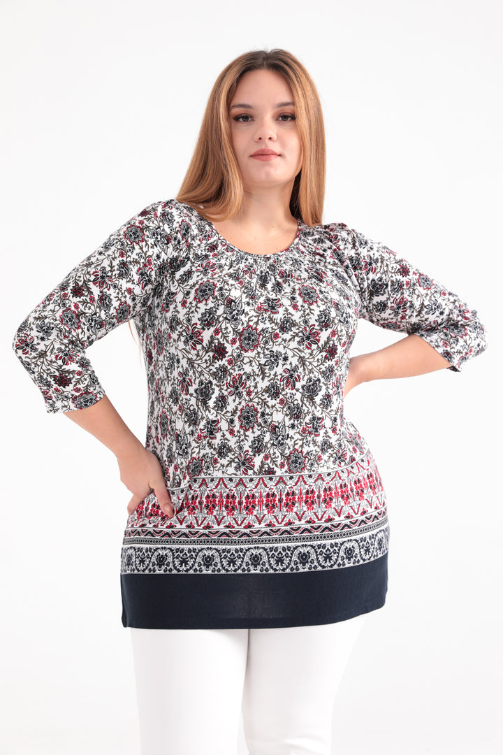 MPL Women's Plus Size Ruffled Blouse - Dagenham