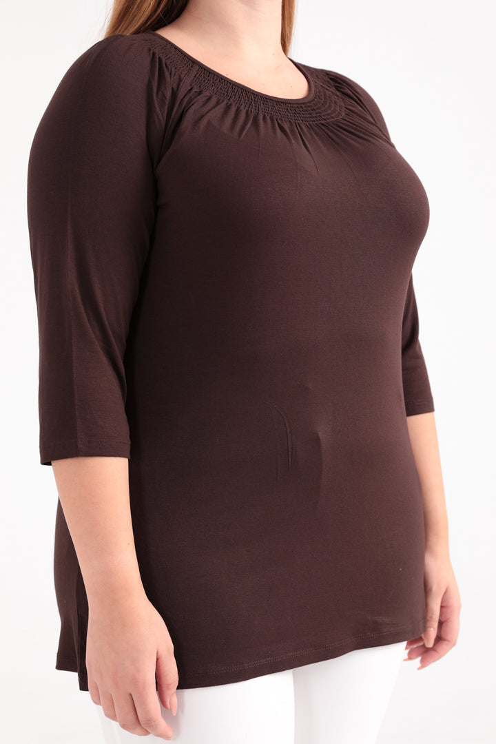 MPL Women's Plus Size Ruffled Blouse - Kavála