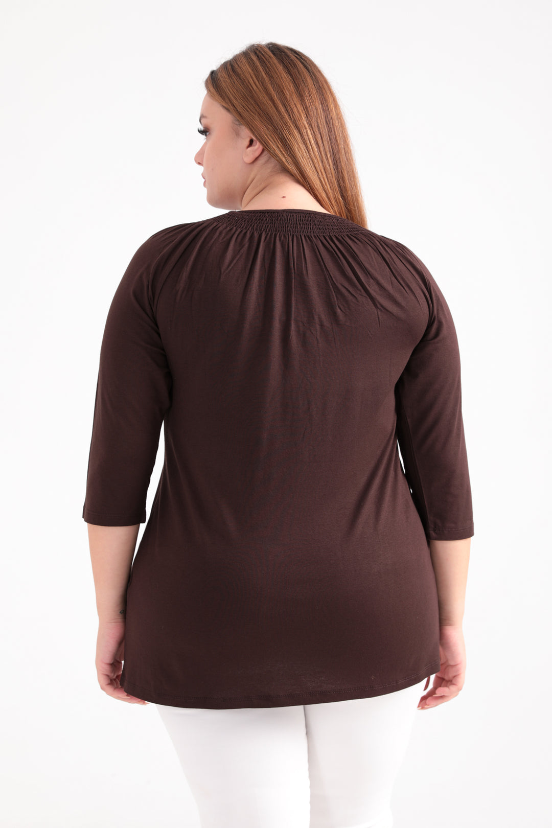 MPL Women's Plus Size Ruffled Blouse - Kavála