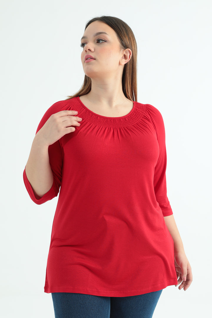 MPL Women's Plus Size Ruffled Blouse - Wedel