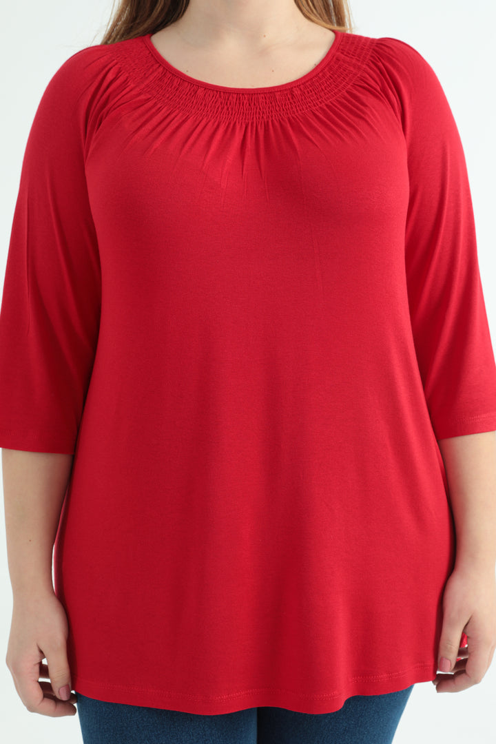 MPL Women's Plus Size Ruffled Blouse - Wedel