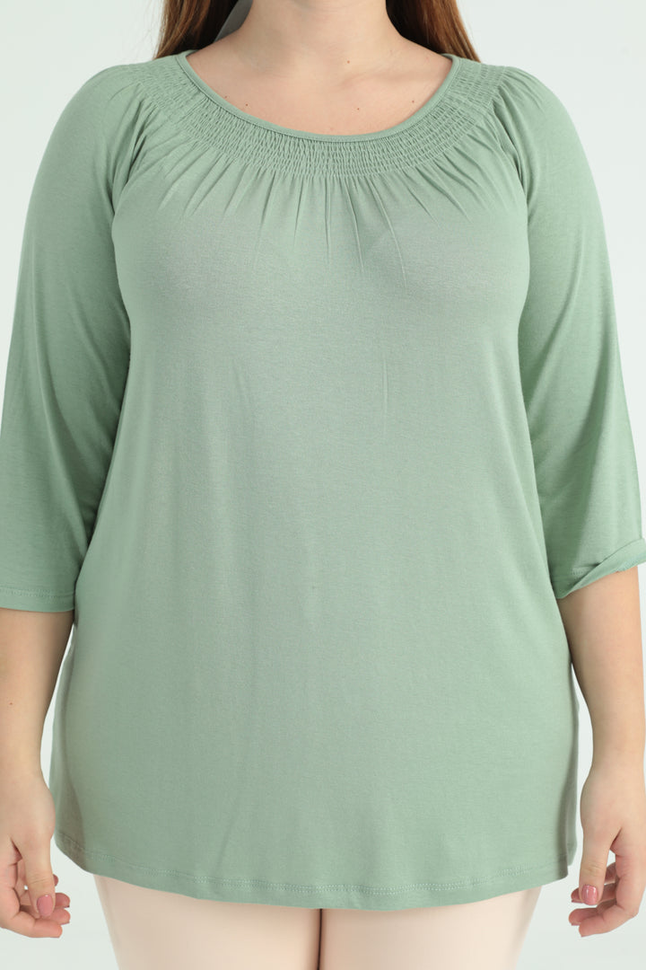 MPL Women's Plus Size Ruffled Blouse - Bryan