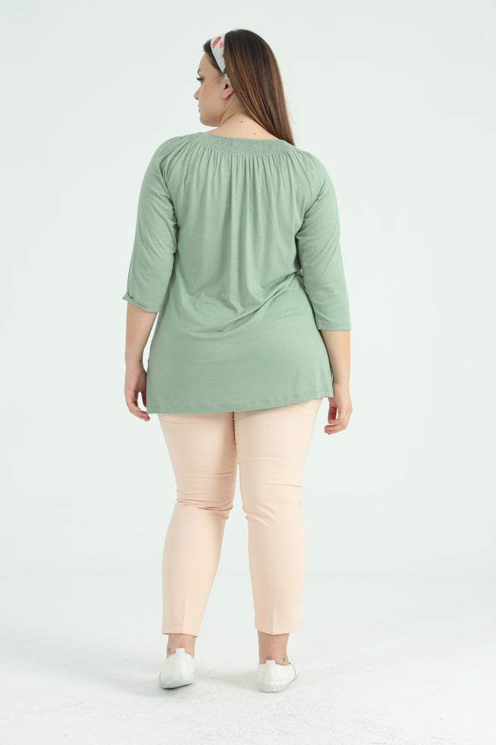 MPL Women's Plus Size Ruffled Blouse - Bryan