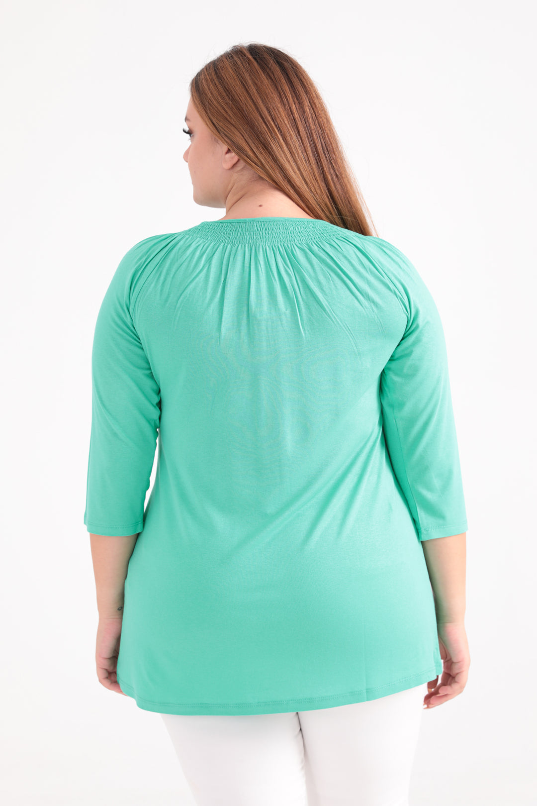 MPL Women's Plus Size Ruffled Blouse - Desio