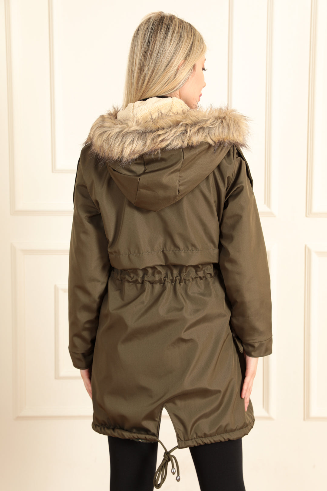 MPL Woman's Hooded Coat with Belt 60045 - Solingen