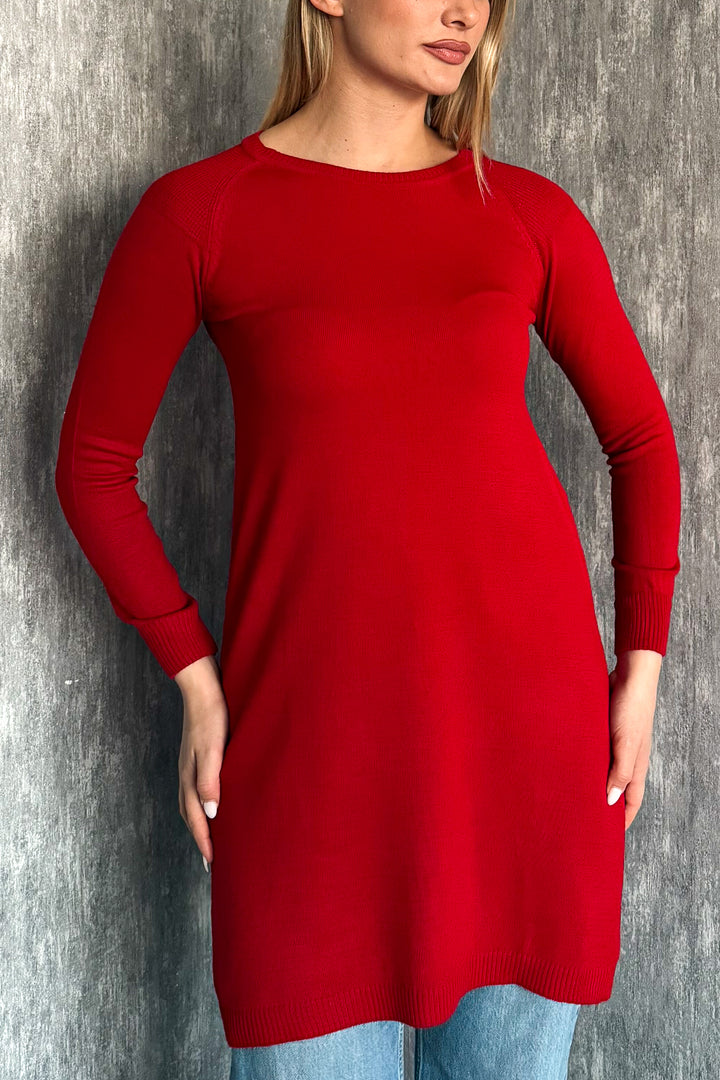 MPL Woman Raglan Sleeve Bell Knit Tunic 4172 - Olbia