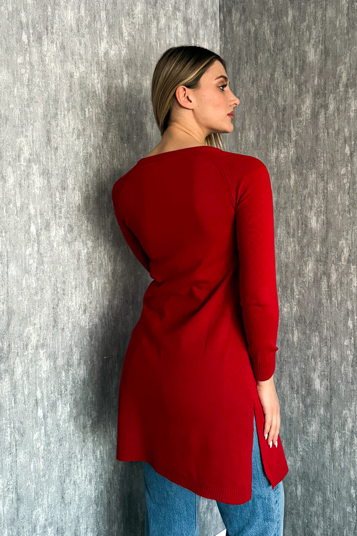 MPL Woman Raglan Sleeve Bell Knit Tunic 4172 - Olbia
