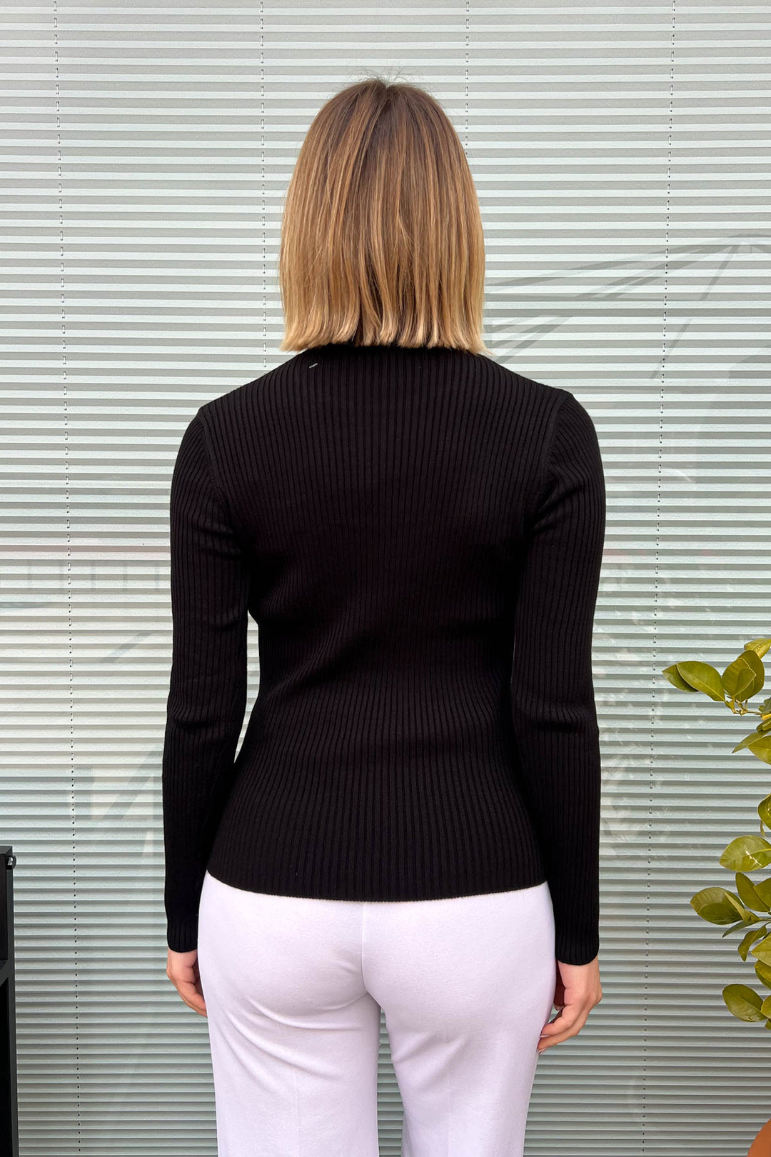 MPL Woman Pom Pom Patterned Chenille Sweater 4925 - Hamilton