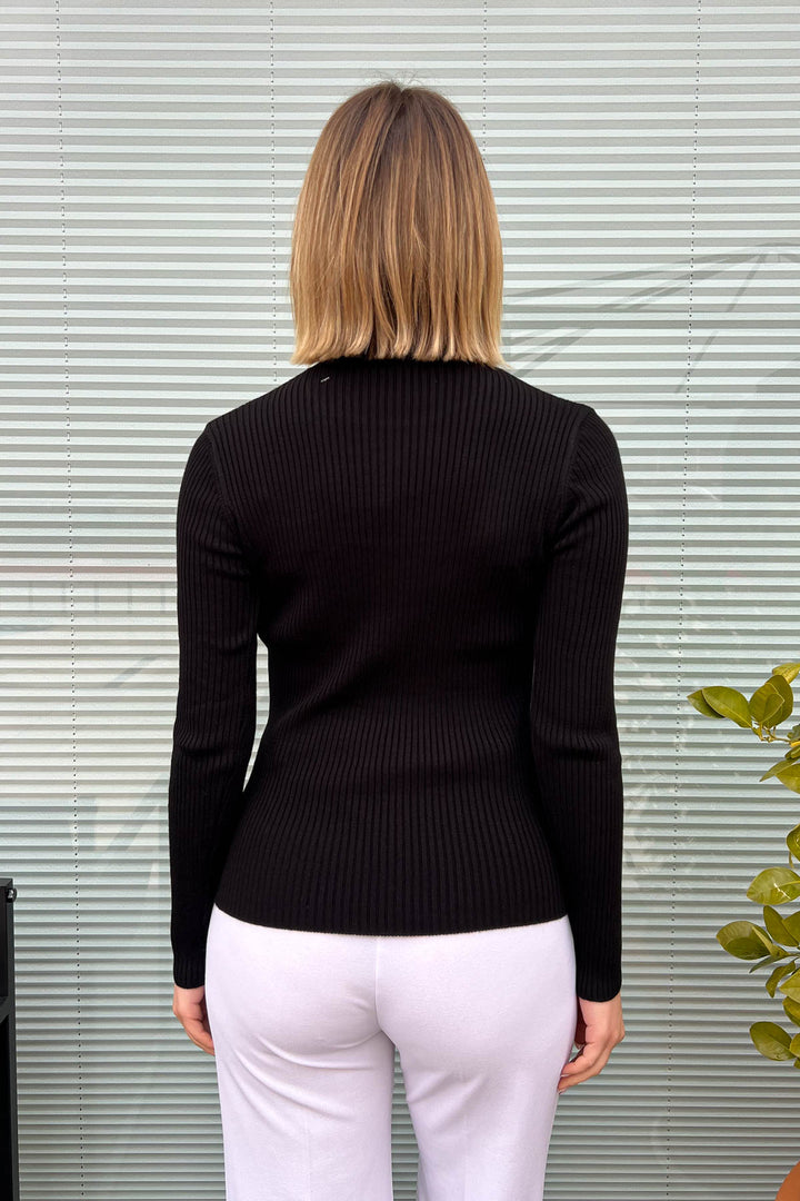 MPL Woman Pom Pom Patterned Chenille Sweater 4925 - Hamilton