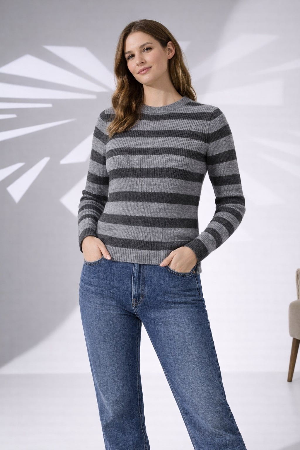 MPL Woman Striped Sweater 5053 - Tarbes