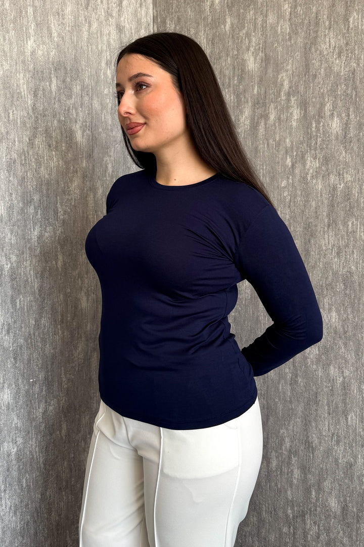 MPL Kadın Büyük Beden Bisiklet Yaka Body 801 - Minneapolis