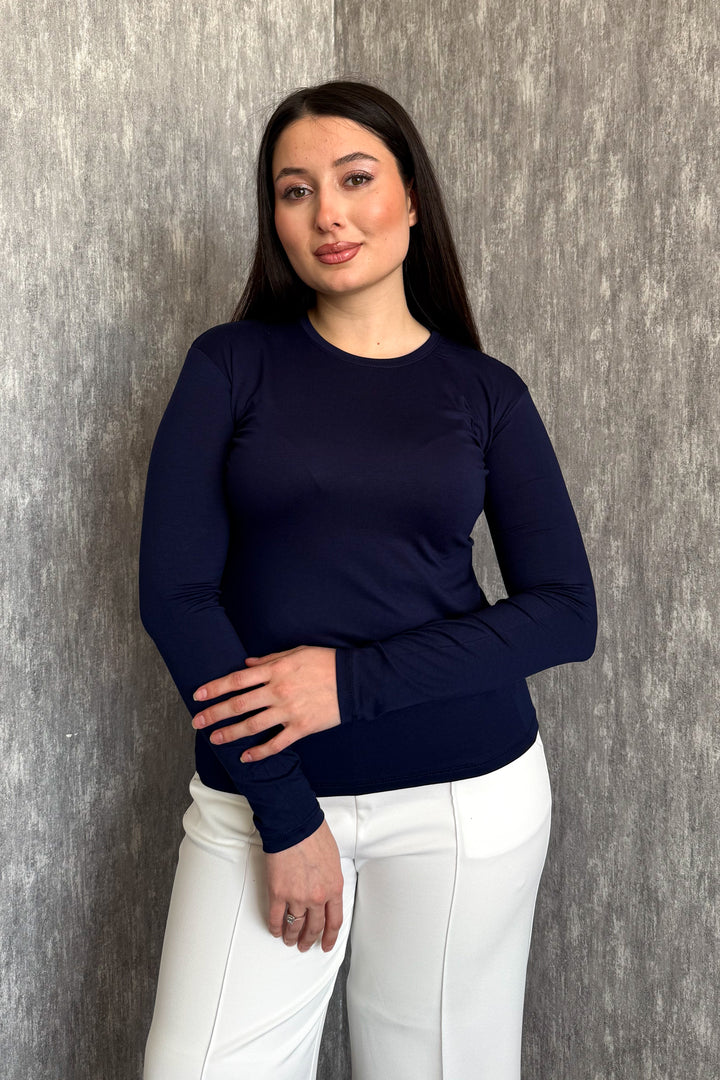 MPL Kadın Büyük Beden Bisiklet Yaka Body 801 - Minneapolis