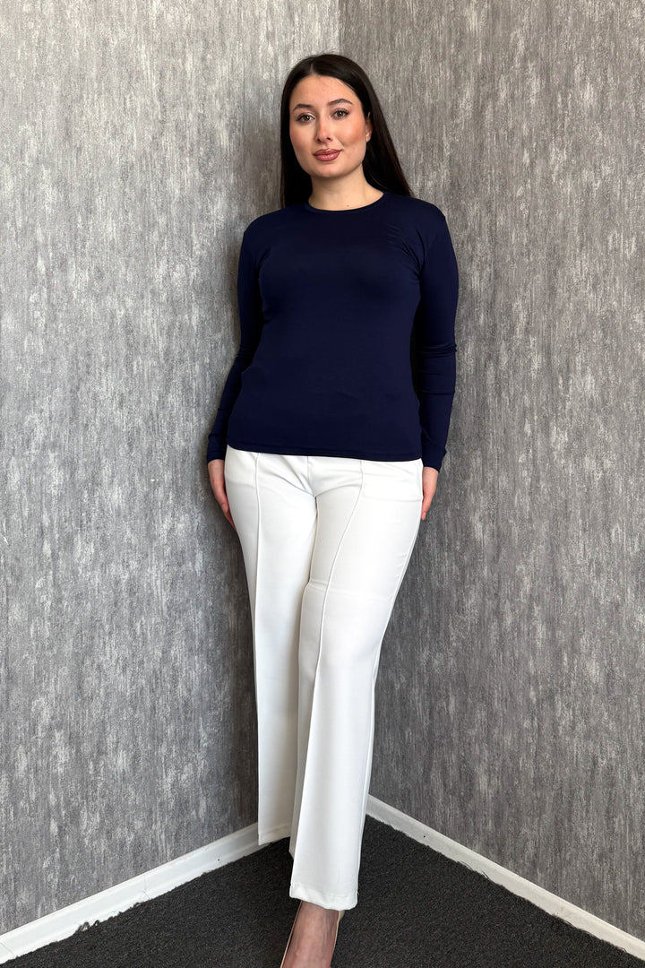 MPL Kadın Büyük Beden Bisiklet Yaka Body 801 - Minneapolis