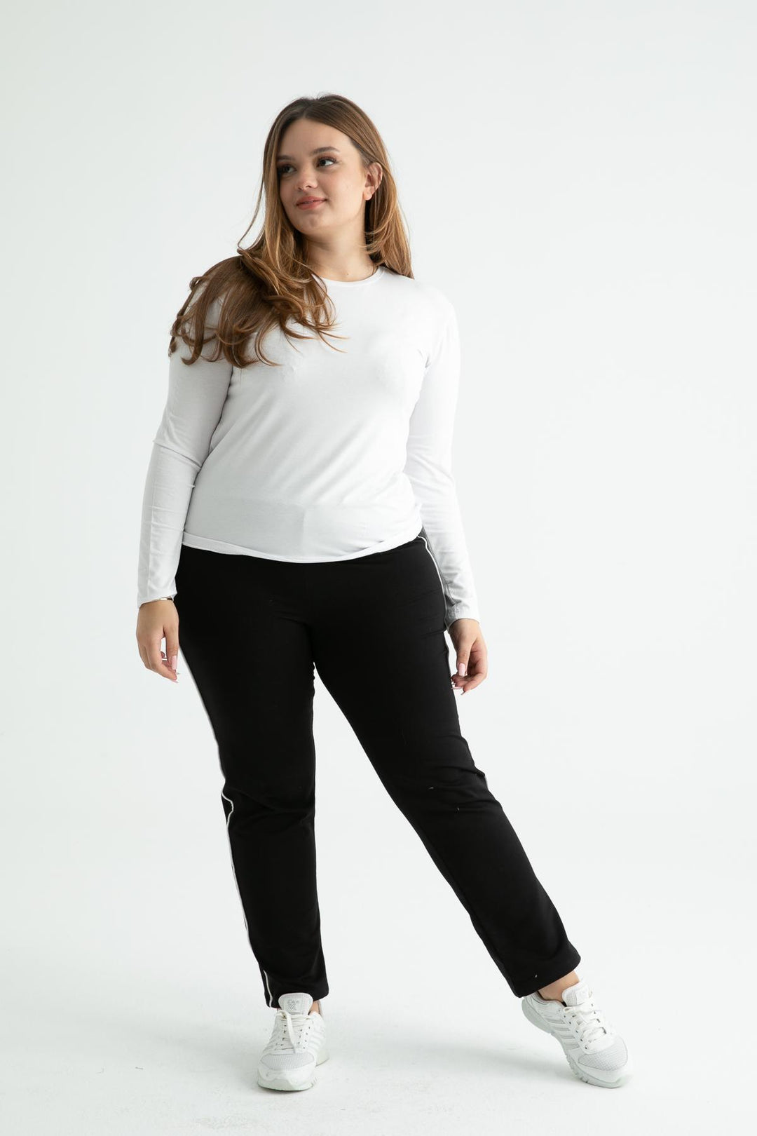 MPL Women's Plus Size Bicycle Neck Bodysuit 801 - Valence