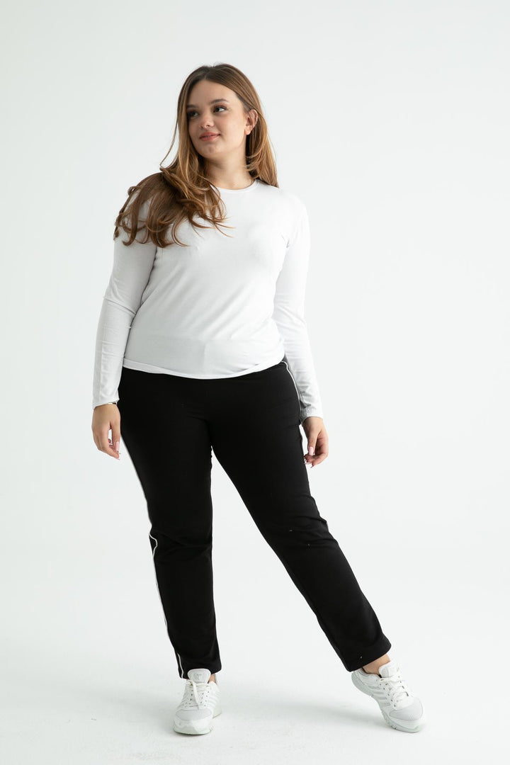 MPL Women's Plus Size Bicycle Neck Bodysuit 801 - Valence
