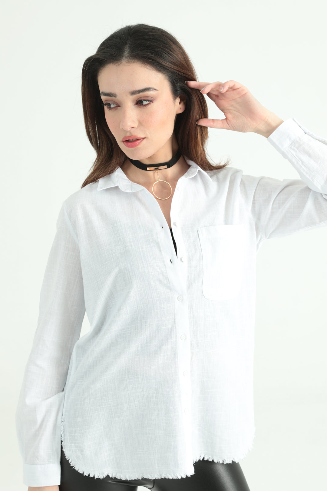 MPL Women's Mandarin Collar Shirt - Longueuil