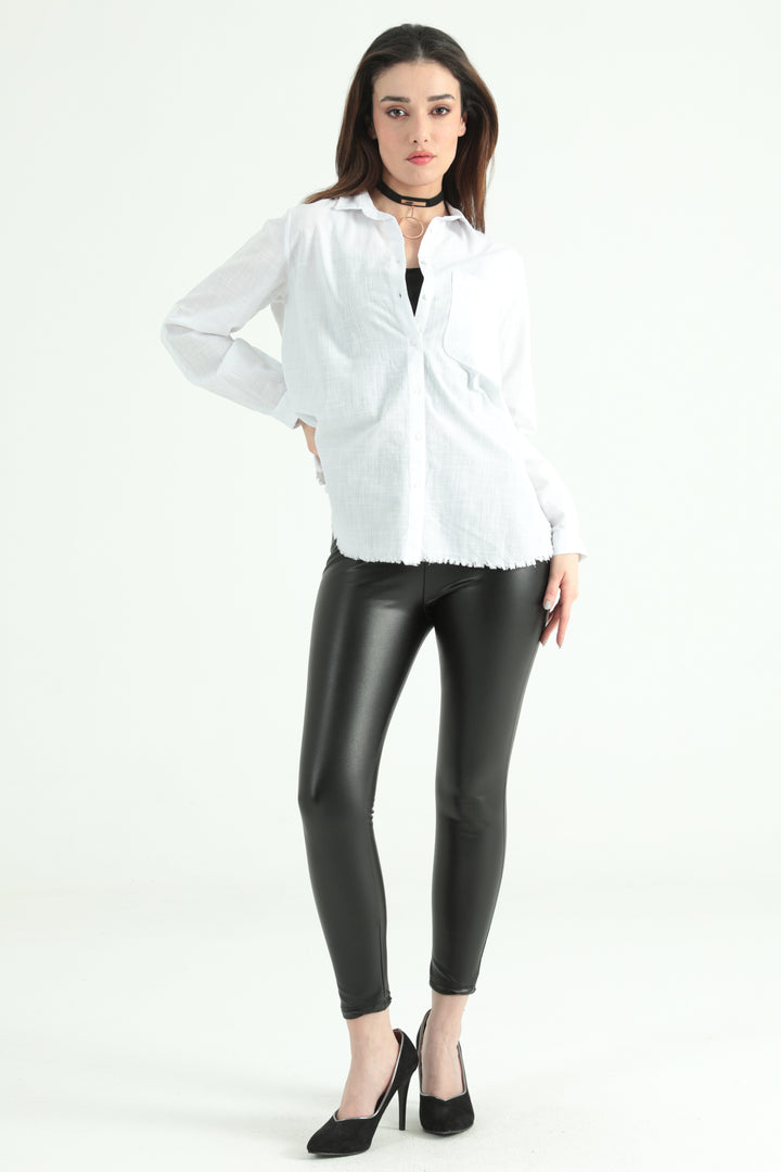 MPL Women's Mandarin Collar Shirt - Longueuil