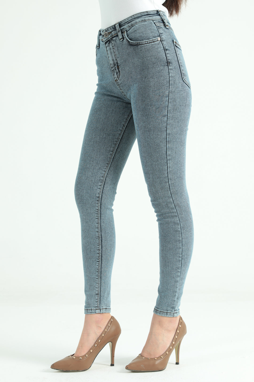 MPL Woman Denim Snow Wash Jeans 1451 - Silves