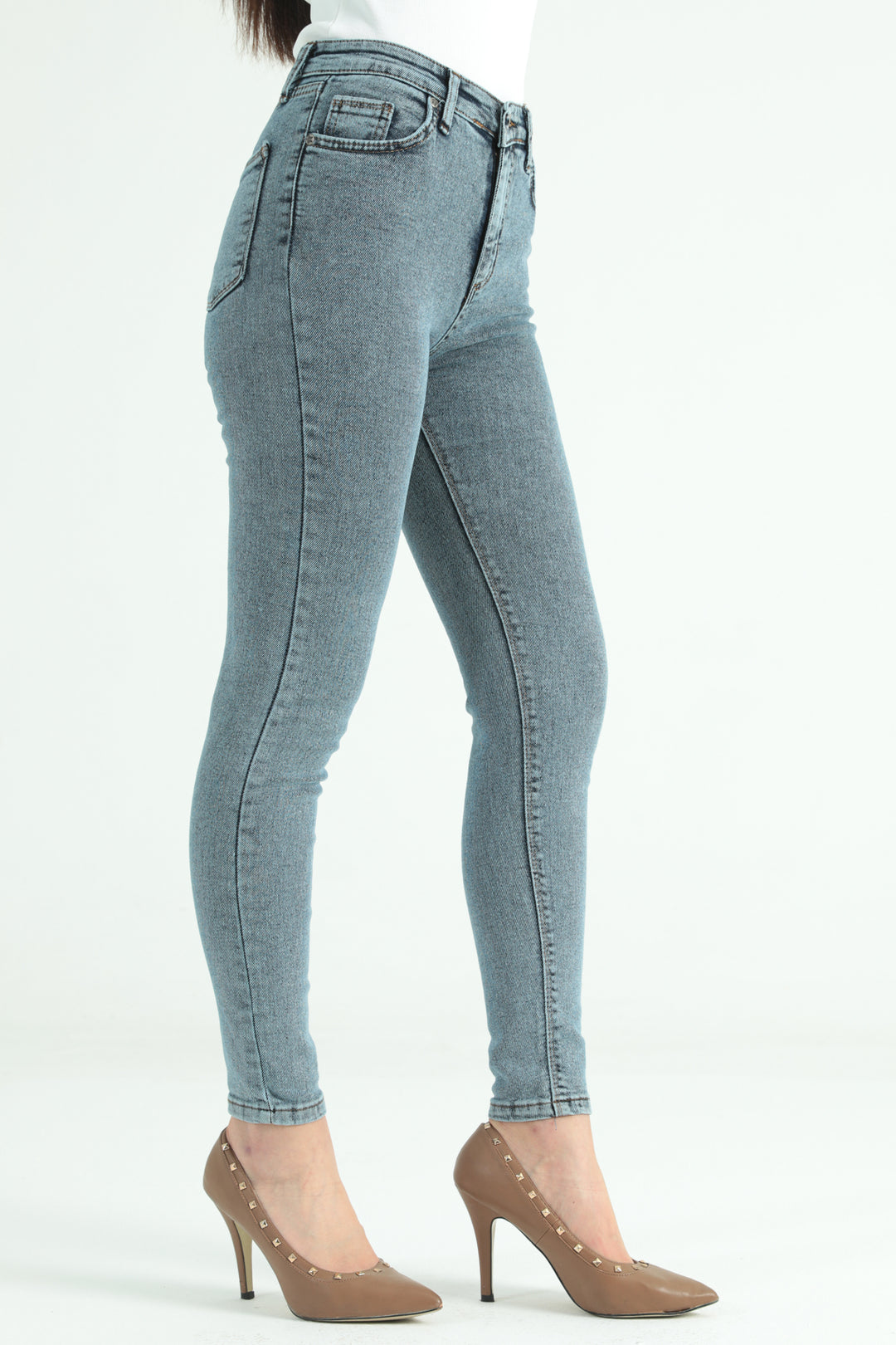 MPL Woman Denim Snow Wash Jeans 1451 - Silves