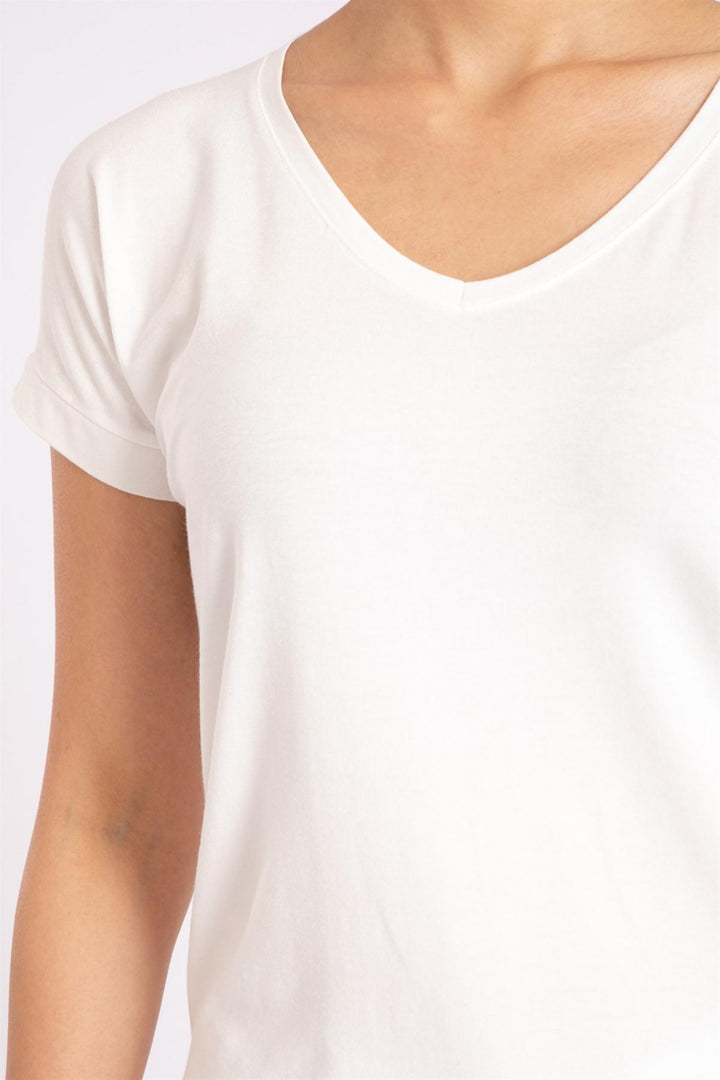MPL Woman V-neck Slit T-shirt 2000 - Santa Cruz