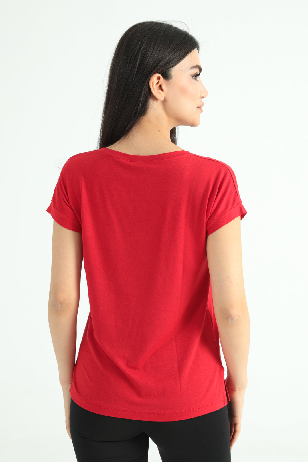 MPL Woman V-neck Slit T-shirt 2000 - Invercargill