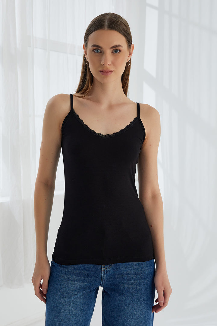 MPL Woman Lace Camisole with String Straps 3377 - Charleroi
