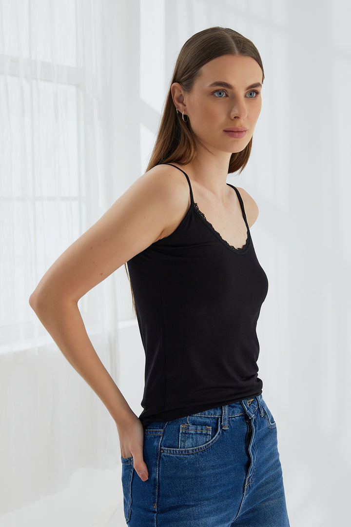 MPL Woman Lace Camisole with String Straps 3377 - Charleroi