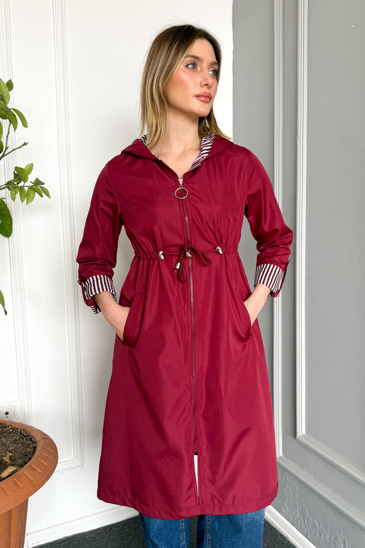 MPL Woman Long Trench Coat 9091 - Lakewood